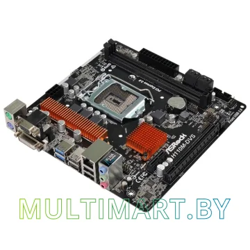 Материнская плата ASRock H110M-DVS R3.0 картинка 2